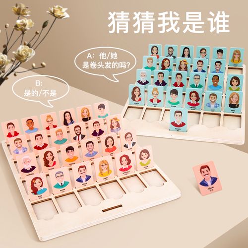 猜猜我是誰 親子互動(dòng)中的智慧火花，宇林桌游的魔力世界